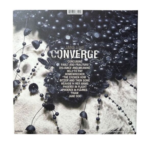 Autographed Converge Jane Live 2LP – Newbury Comics Exclusive Flame Vinyl - Picture 4 of 13